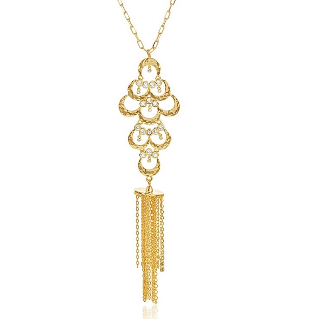 Melinda Maria Fringe Necklace